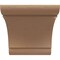 Ekena Millwork 11"W x 11"D x 11"H Wide Olympic Rough Cedar Woodgrain TimberThane Corbel, Primed Tan CORUR11X11X11OLYRCPR - alternate 4